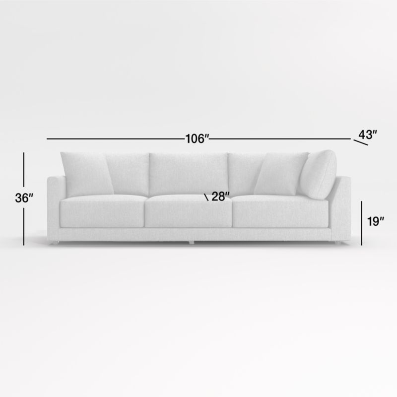 View Gather Deep Left-Arm Corner Sofa - image 3 of 5