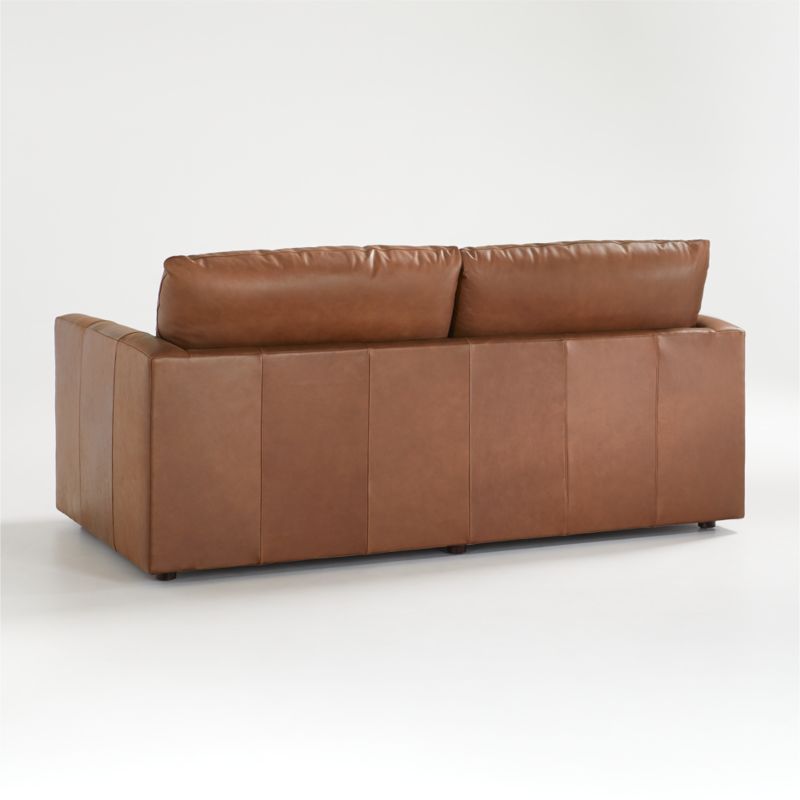 Gather Leather Apartment Sofa - image 10 of 10