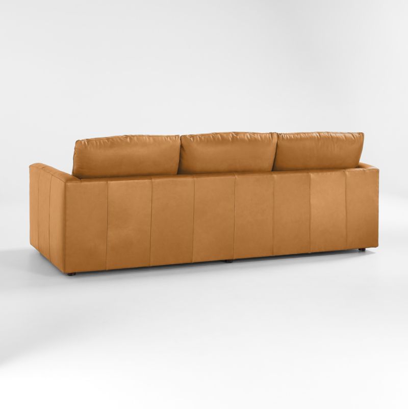 Gather Deep 99" Leather Grande Sofa - image 16 of 11