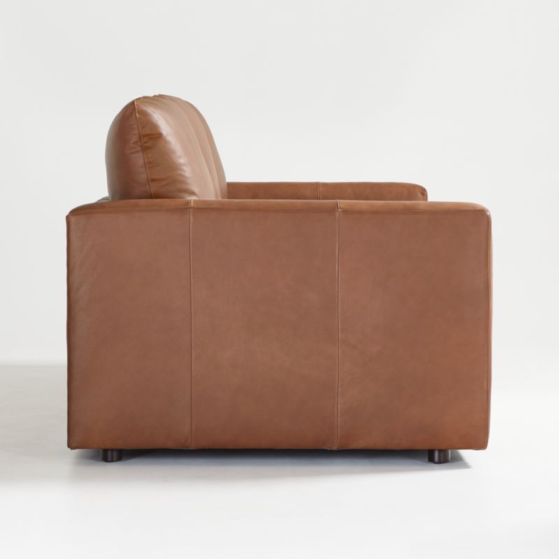 Gather Deep Leather Sofa 98" - image 6 of 9