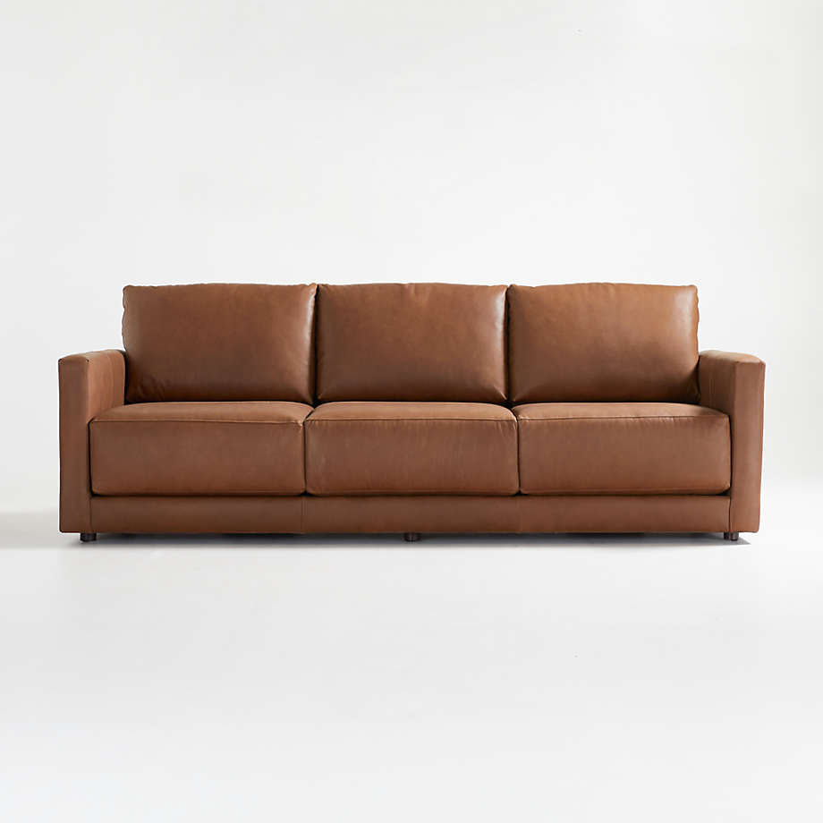 Gather Leather Left Arm Sofa Reviews