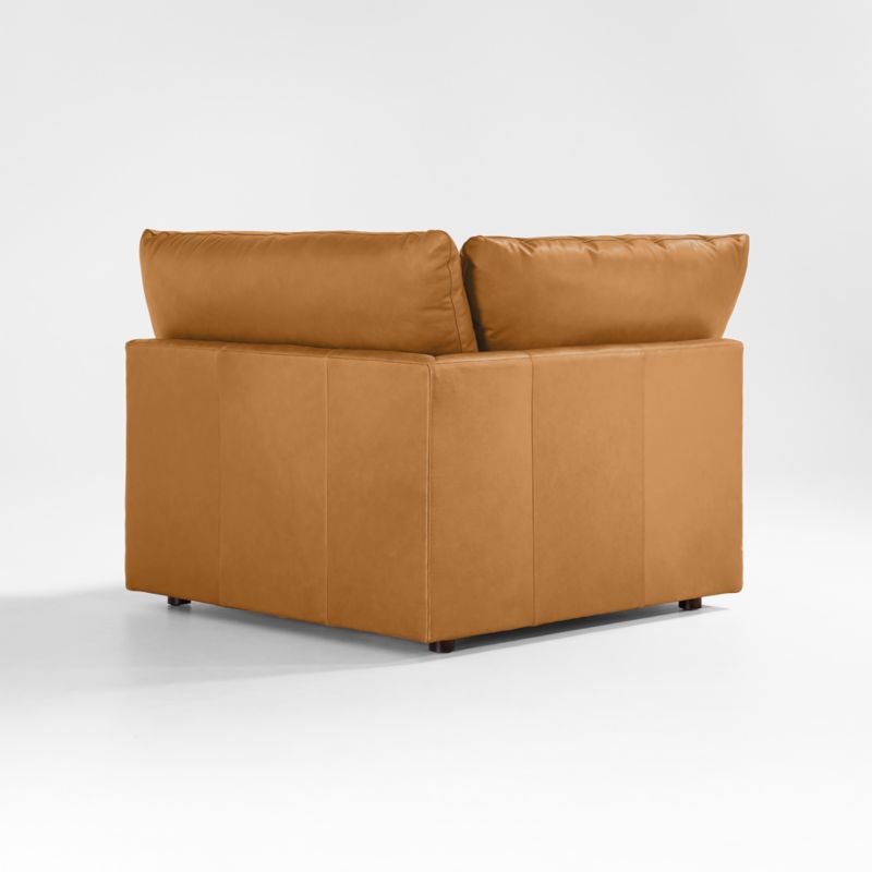 Gather Deep Leather Corner Chair Sectional Piece - image 8 of 5