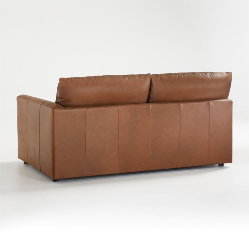 Gather Deep Leather Right-Arm Apartment Sofa - image 7 of 9