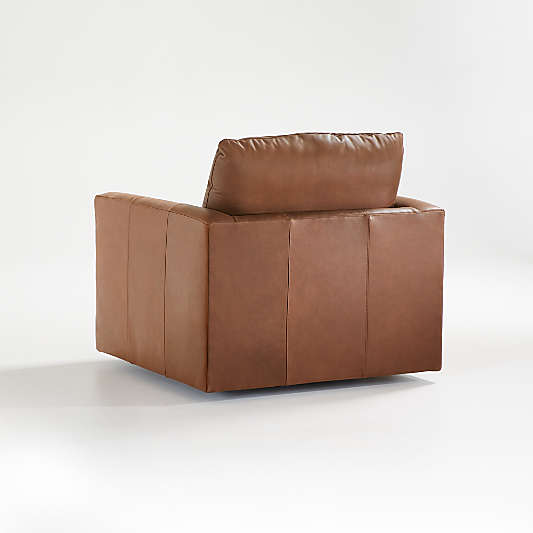 Gather Leather Swivel Chair