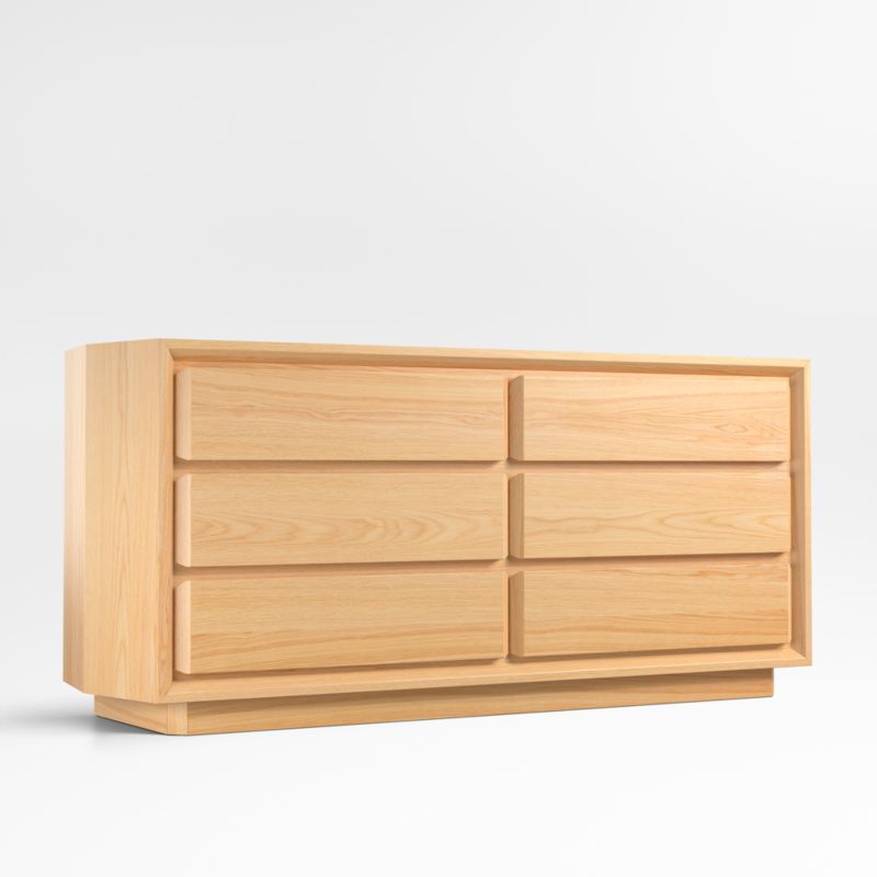 Gather Natural Oak Wood -Drawer Dresser