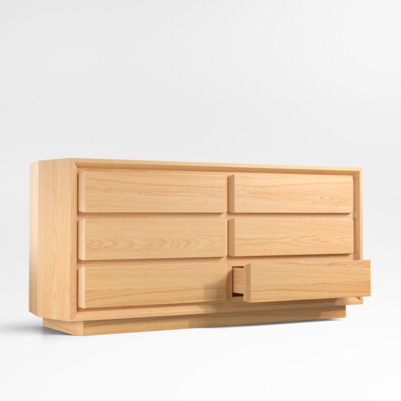 Gather Natural Oak Wood -Drawer Dresser