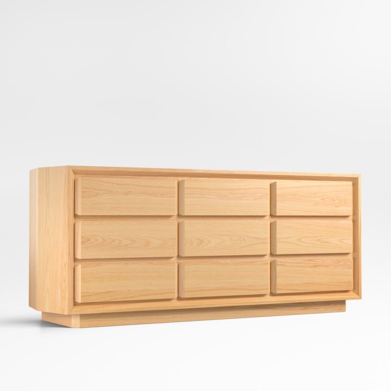 Gather Natural Oak Wood 9-Drawer Dresser - image 5 of 7