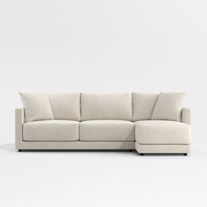 Gather 2-Piece Apartment Sectional Sofa with Right-Arm Chaise - image 1 of 12