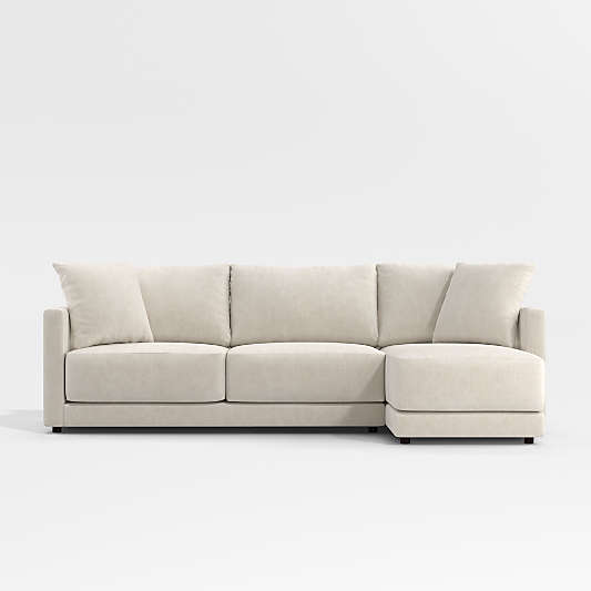 Gather 2-Piece Sectional Sofa with Right-Arm Chaise