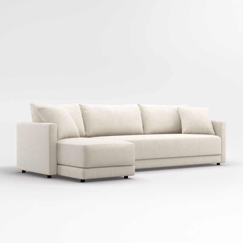 Gather 2-Piece Chaise Bench Sectional Sofa - image 14 of 13