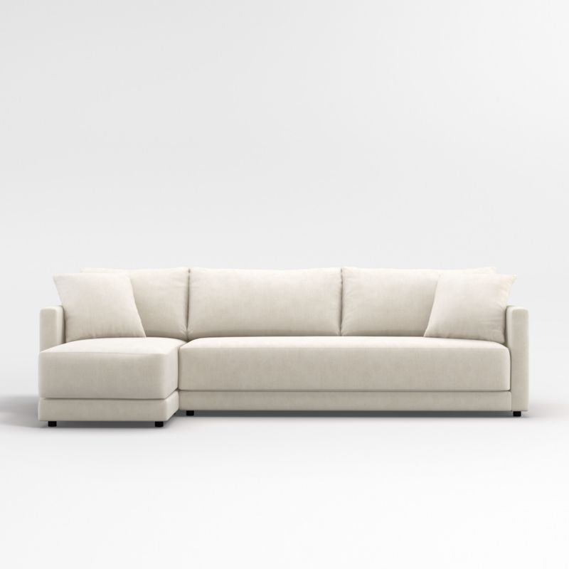 Gather 2-Piece Chaise Bench Sectional Sofa - image 2 of 13