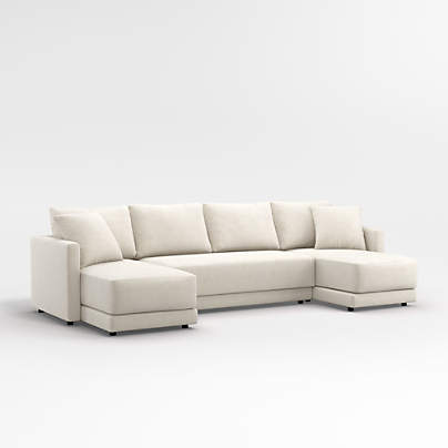 Gather 3-Piece U-Shaped Bench Sectional Sofa