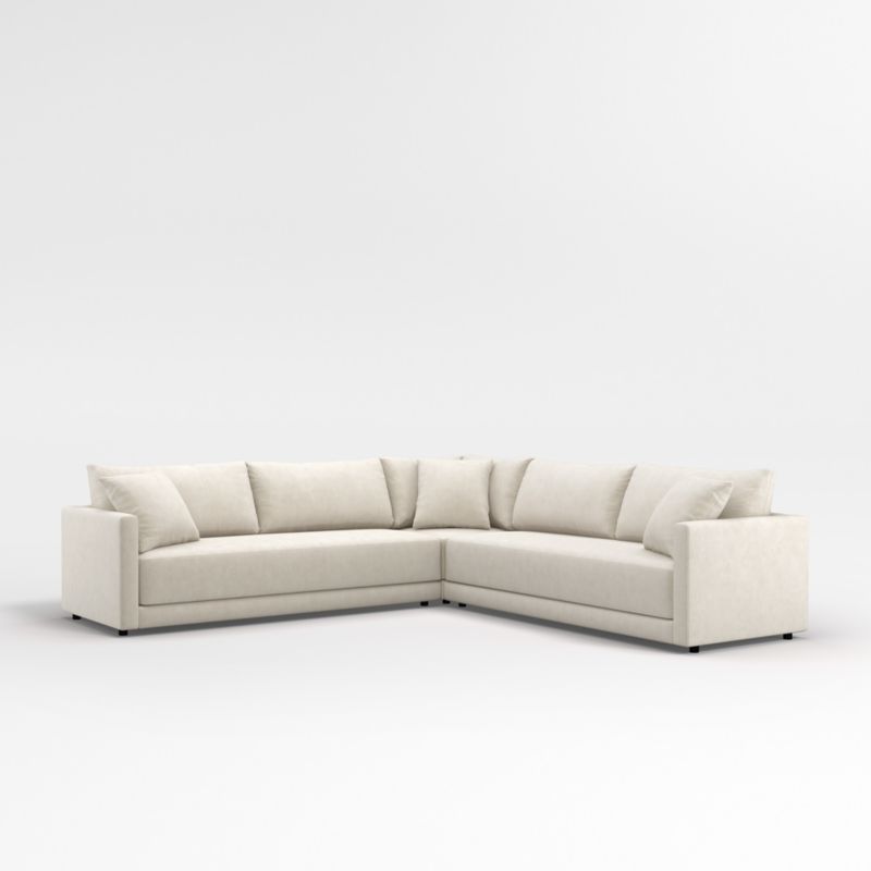 Gather 3-Piece L-Shaped Bench Sectional Sofa - image 2 of 10