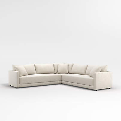 Gather 3-Piece L-Shaped Bench Sectional Sofa