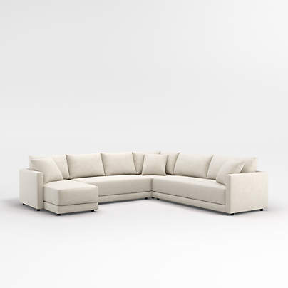 Gather 4-Piece U-Shaped Bench Sectional Sofa