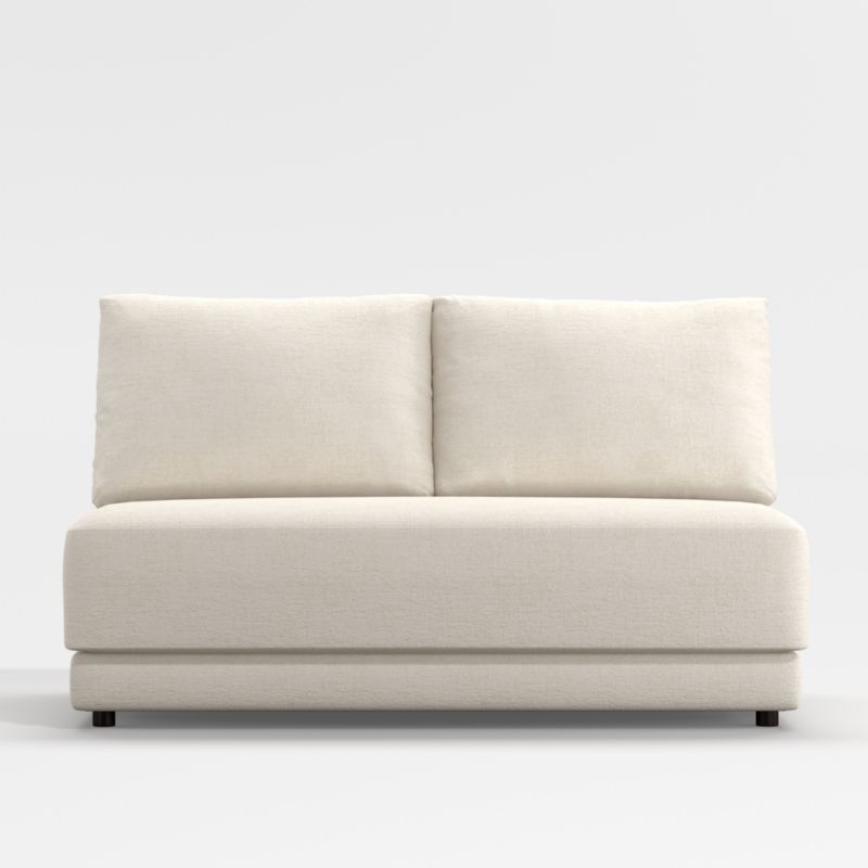 Gather Armless Bench Loveseat - image 0 of 3