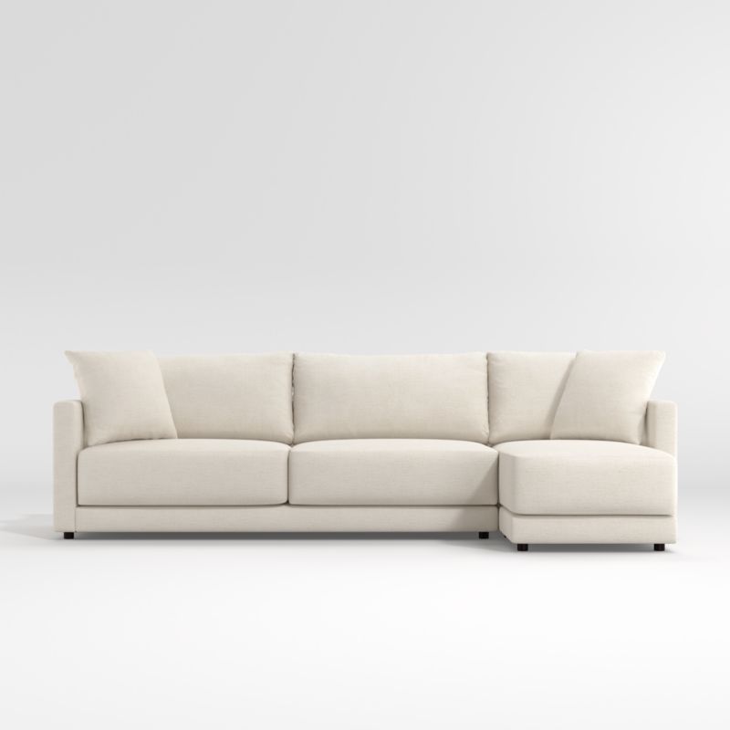 Gather Deep 2-Piece Right Arm Chaise Sectional Sofa