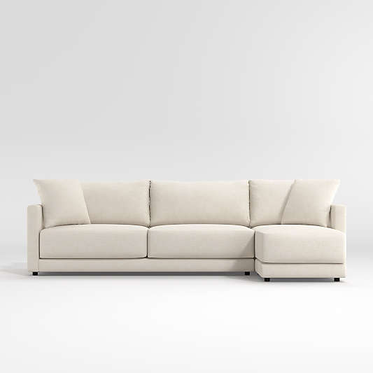 Gather Deep 2-Piece Right Arm Chaise Sectional Sofa