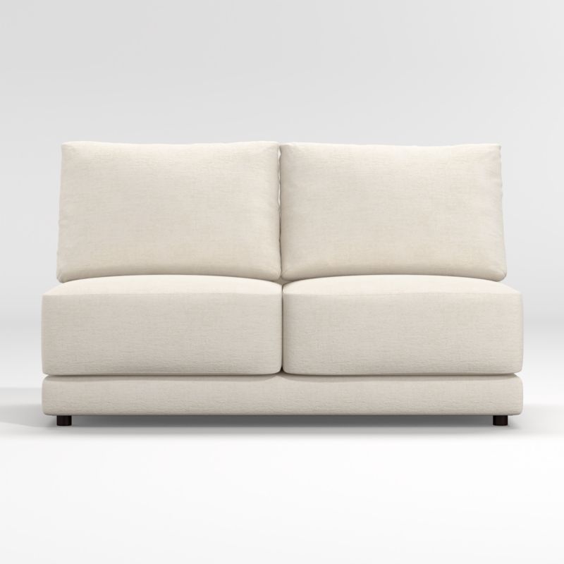 Gather Deep Armless Loveseat - image 0 of 6