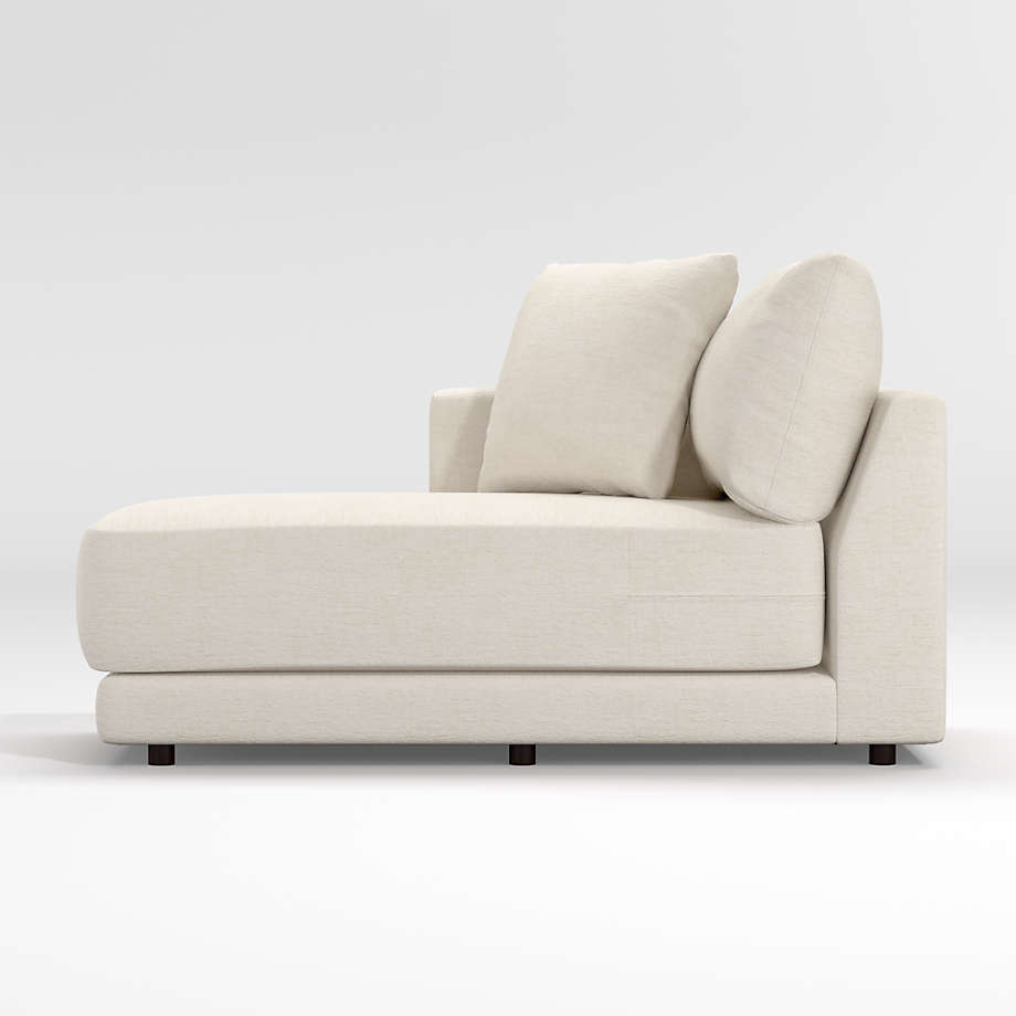 Gather LeftArm Chaise + Reviews Crate & Barrel Canada