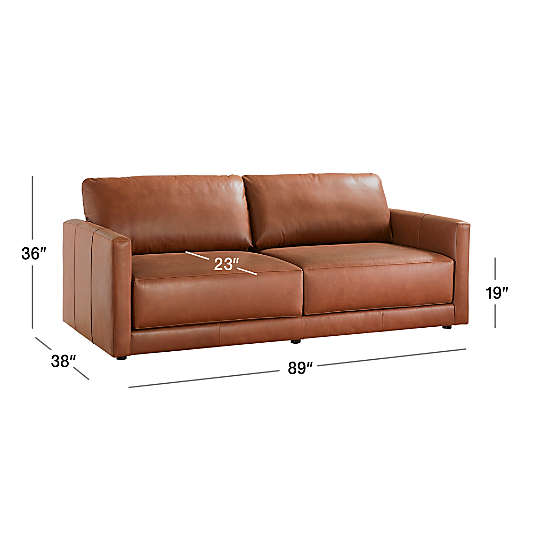 Gather Leather Sofa