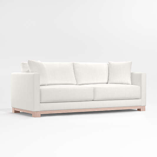 Gather Wood Base Sofa 89"