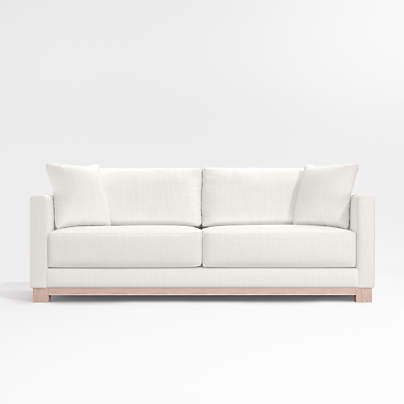 Gather Wood Base Sofa 89"