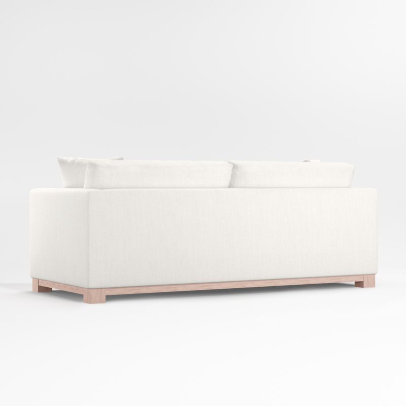 Gather Wood Base Bench Sofa 89" - image 4 of 11