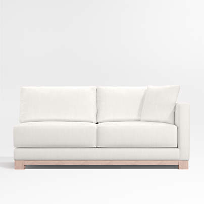 Gather Wood Base Right-Arm Sofa