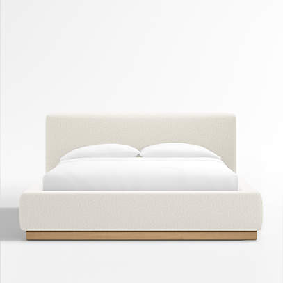 Gather Ivory Upholstered Bed