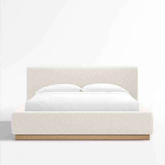 Gather Ivory Upholstered Bed