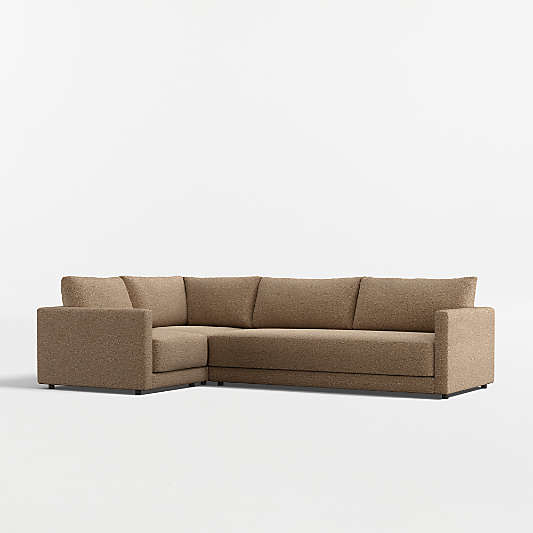Gather 3-Piece L-Shaped Bench Sectional Sofa