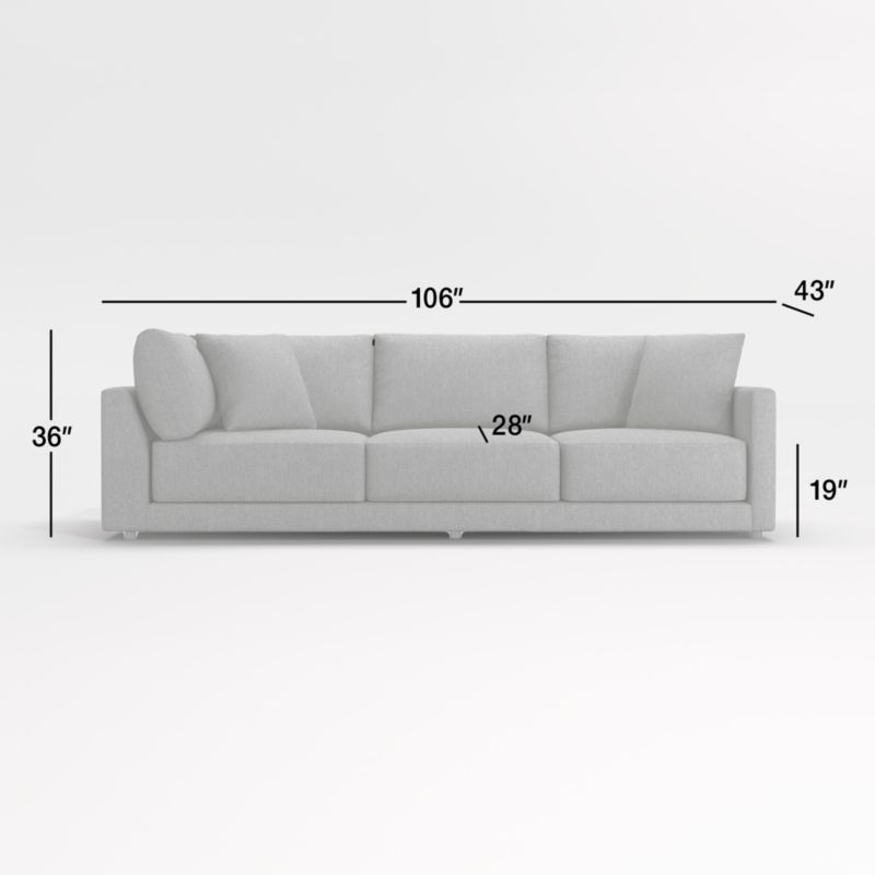 View Gather Deep Right-Arm Corner Sofa - image 2 of 4