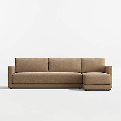 Gather 2-Piece Bench Sectional Sofa with Chaise Lounge