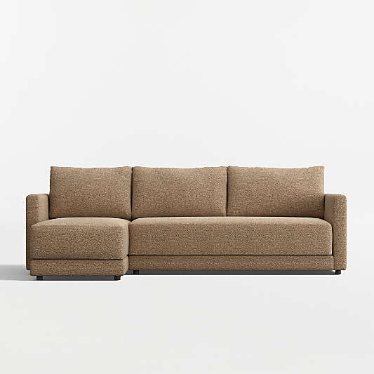 Gather 2-Piece Bench Sectional Sofa with Chaise Lounge