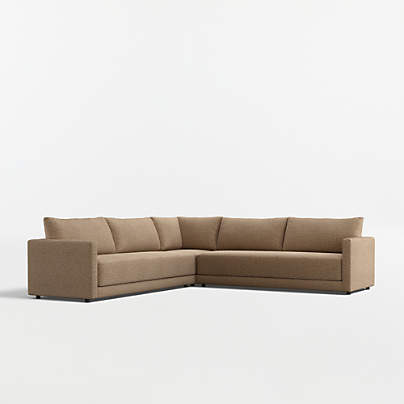 Gather 3-Piece L-Shaped Bench Sectional Sofa