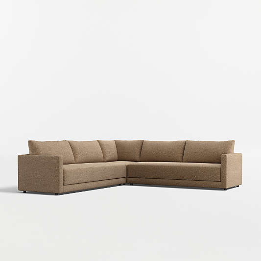 Gather 3-Piece L-Shaped Bench Sectional Sofa