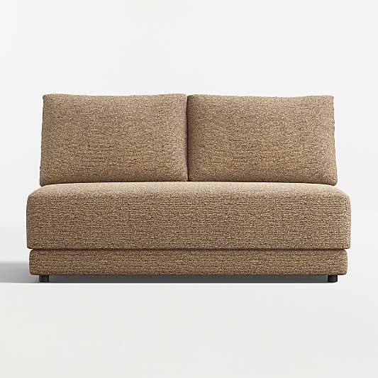 Gather Armless Bench Loveseat Sectional Piece