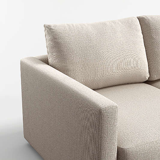 Gather Deep 3-Piece L-Shaped Sectional Sofa