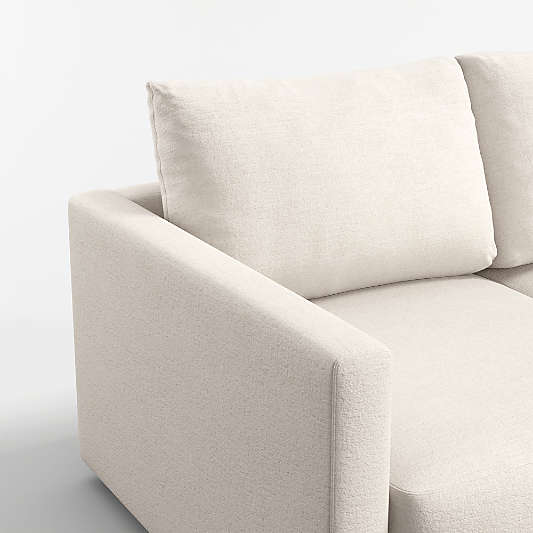 Gather Deep 3-Piece L-Shaped Sectional Sofa