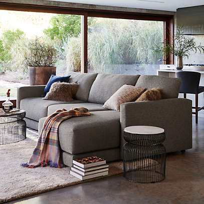 Gather sofa store crate and barrel