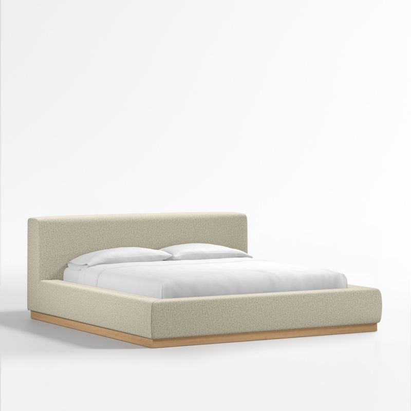 Gather Sand Upholstered King Bed - image 4 of 10