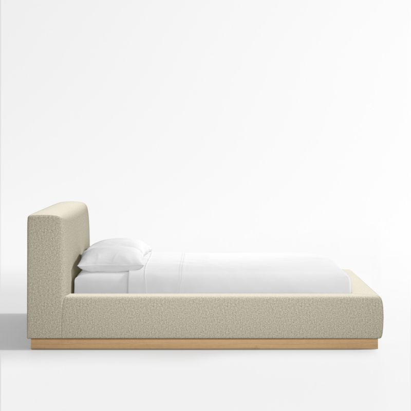 Gather Sand Upholstered King Bed - image 5 of 10