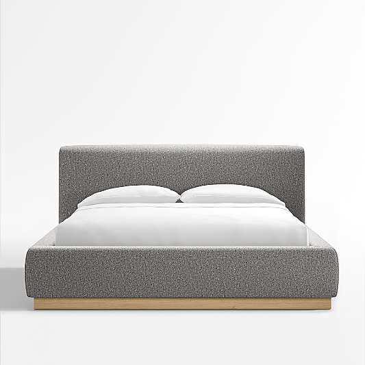 Gather Dove Upholstered Bed