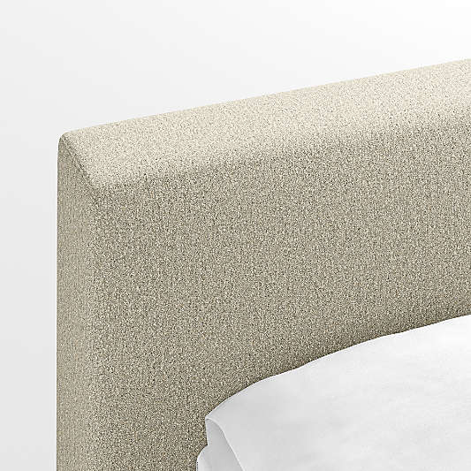 Gather Sand Upholstered King Bed