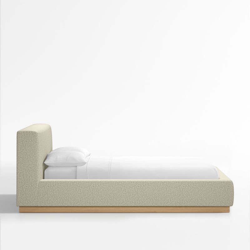 Gather Sand Upholstered Queen Bed - image 4 of 9