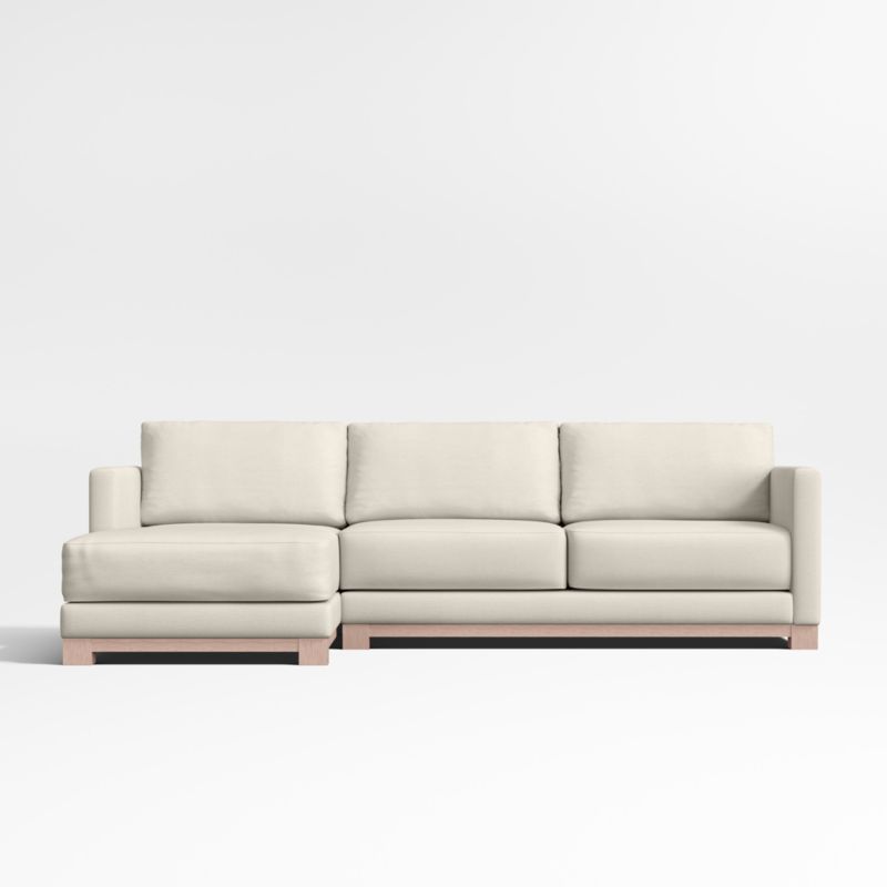 Gather Wood Base 2-Piece Sectional Sofa - image 0 of 6