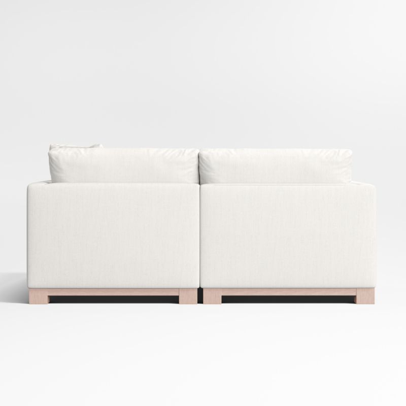 Gather Wood Base 2-Piece Chaise Sectional Sofa - image 4 of 5