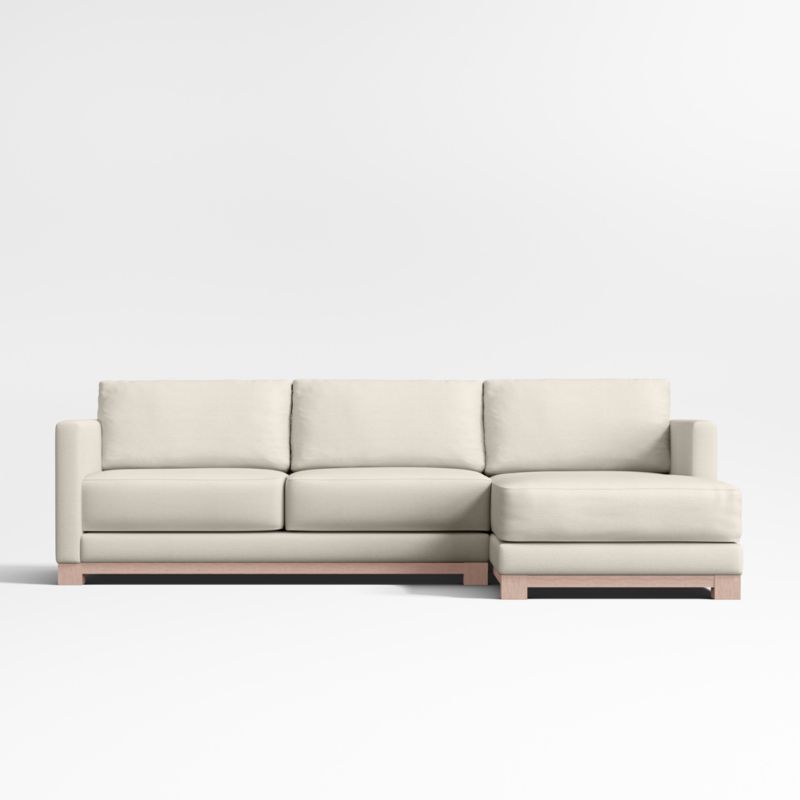 Gather Wood Base 2-Piece Sectional Sofa - image 0 of 6