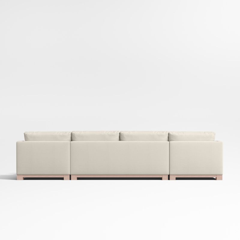 Gather Wood Base 3-Piece U-Shaped Sectional Sofa - image 12 of 13